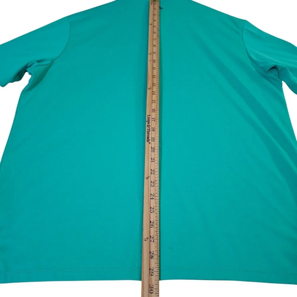 Adidas Polo‎ Shirt Mens XL The Players TPC Sawgrass Climacool Golf Teal Green